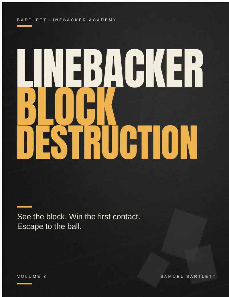 Linebacker Block Destruction ebook cover